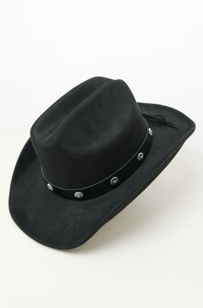 Must Have Adjustable Black Cowboy Hat - The Fabulous Rag 