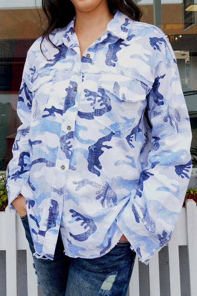 Agria Camouflage Classic Fit Shirt - The Fabulous Rag 